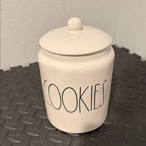 Rae Dunn Cream Cookie Canister